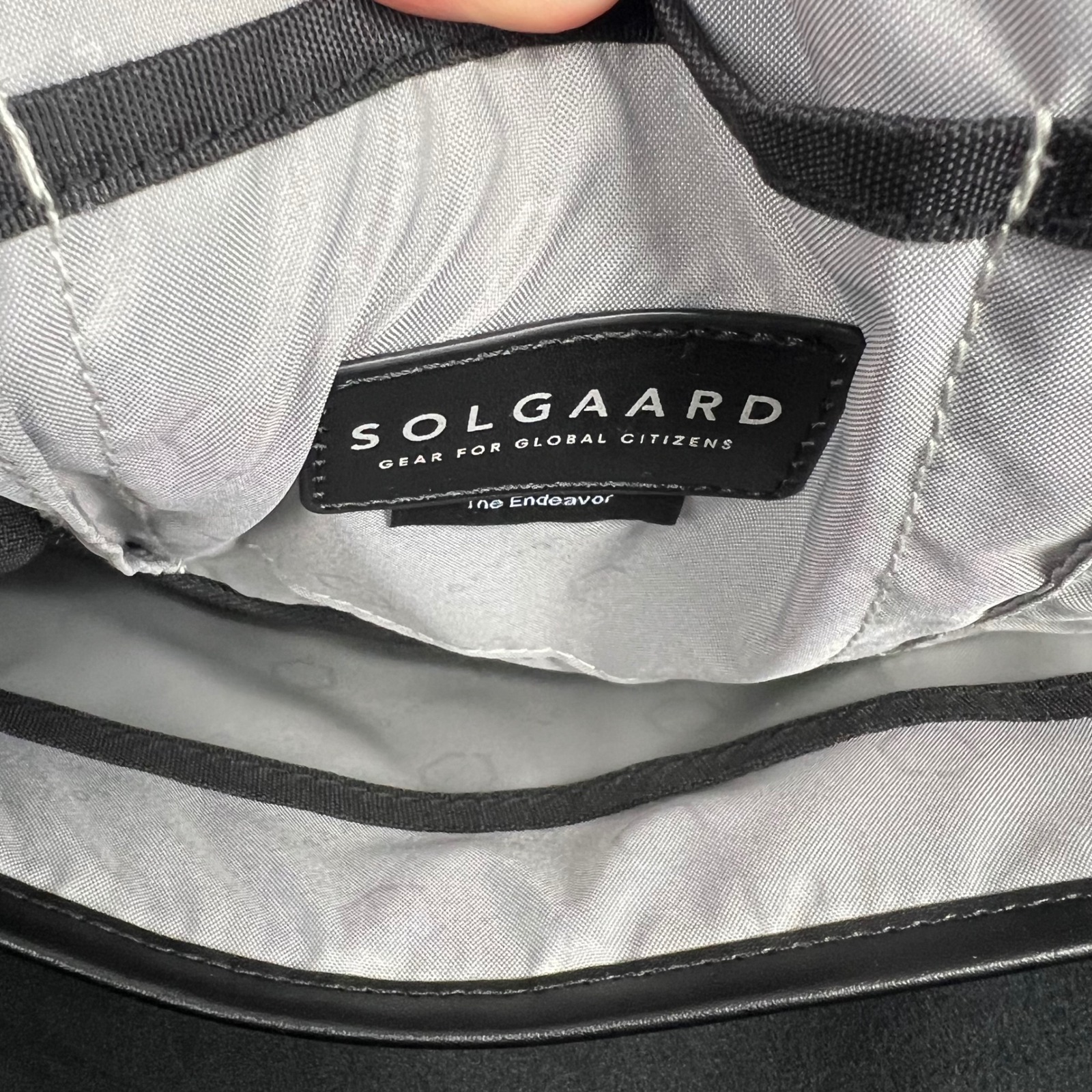 Solgaard The Endeavor Backpack Sand Beige Laptop Travel Bag Mens Nwot — image 8 of 8